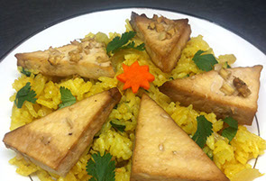 Organic Ginger Baked Tofu with Coconut Jasmine Rice by Veganics Vegan Catering