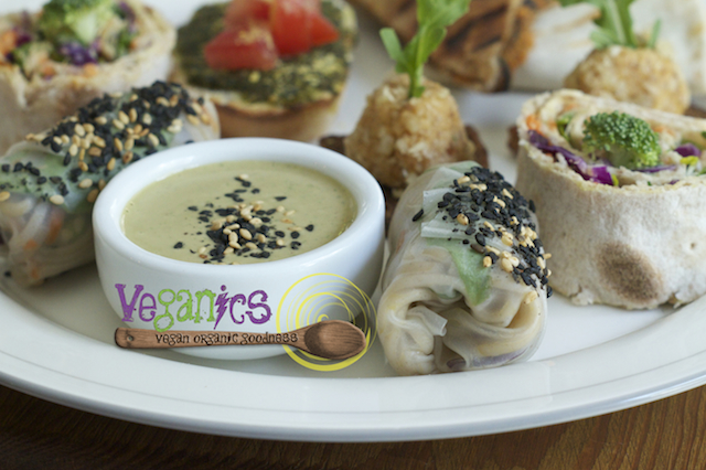 Vegan Organic Appetizers by Veganics Catering